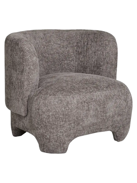 Nazare Loungesessel grau Sessel Living Nordic