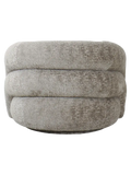 Valletta Loungesessel natur, mit Drehfunktion Sessel Living Nordic
