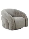Valletta Loungesessel natur, mit Drehfunktion Sessel Living Nordic