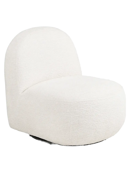 Lunaro Loungesessel hellbraun Sessel Living Nordic