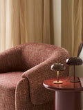 Hamilton Loungesessel bordeaux meliert Sessel Living Nordic