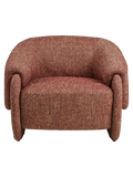 Hamilton Loungesessel bordeaux meliert Sessel Living Nordic