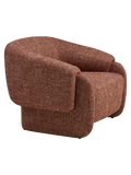 Hamilton Loungesessel bordeaux meliert Sessel Living Nordic