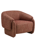 Hamilton Loungesessel bordeaux meliert Sessel Living Nordic