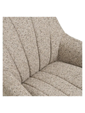 Grandola Loungesessel grau, schwarze Beine, mit Drehfunktion Sessel Living Nordic