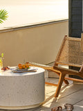 Derby Stuhl Teak/Polyrattan, natur Stuhl Living Nordic