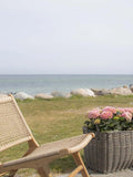 Derby Stuhl Teak/Polyrattan, natur Stuhl Living Nordic