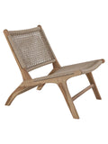 Derby Stuhl Teak/Polyrattan, natur Stuhl Living Nordic