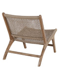 Derby Stuhl Teak/Polyrattan, natur Stuhl Living Nordic