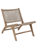 Derby Stuhl Teak/Polyrattan, natur Stuhl Living Nordic