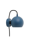 Wandleuchte | Wandleuchte Ball Ø12 - Petrolblau von Frandsen online kaufen bei LIVINGforme.