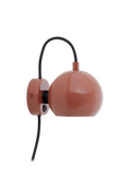 Wandleuchte | Wandleuchte Ball Ø12 - Rot glänzend von Frandsen online kaufen bei LIVINGforme.