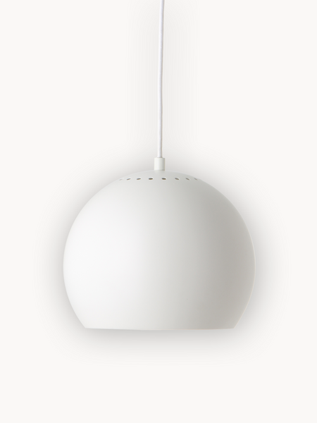 Pendelleuchte | Pendelleuchte Ball Ø25 - Weiß matt von Frandsen online kaufen bei LIVINGforme.
