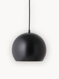 Pendelleuchte | Pendelleuchte Ball Ø25 - Matt schwarz von Frandsen online kaufen bei LIVINGforme.