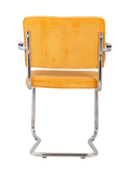 Ridge Kink Rib Armlehnstuhl, 2er-Set in Gelb, Ansicht 3