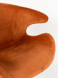 Mia Armlehnstuhl, 2er-Set in Orange, Detail