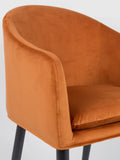 Catelyn Armlehnstuhl Orange, Detail