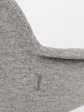 Albert Kuip Soft Armlehnstuhl, 2er-Set in Hellgrau, Detail