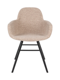 Albert Kuip Soft Armlehnstuhl, 2er-Set in Beige, Ansicht 2