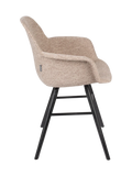 Albert Kuip Soft Armlehnstuhl, 2er-Set in Beige, Ansicht 3