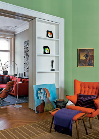 Wandfarbe - Saxon Green No. 80 Wandfarbe Farrow & Ball