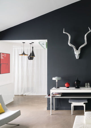 Wandfarbe - Pitch Black No. 256 Wandfarbe Farrow & Ball