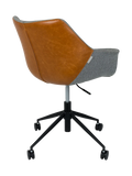 Doulton Bürostuhl Vintage-Braun, Ansicht 4