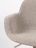 Albert Kuip Bürostuhl mit Armlehnen in Taupe, Detail