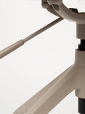 Albert Kuip Bürostuhl mit Armlehnen in Taupe, Detail