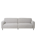 Salvador Sofa 3-Sitzer Bouclé, hellgrau Sofa Living Nordic