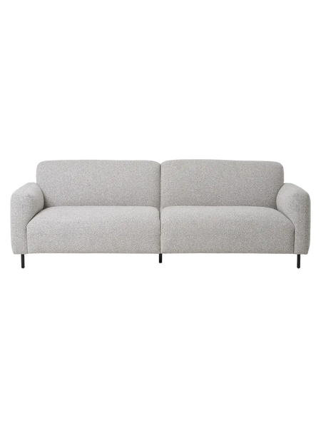 Salvador Sofa 3-Sitzer Bouclé, hellgrau Sofa Living Nordic