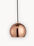 Pendelleuchte | Pendelleuchte Ball Ø18 - Kupfer poliert von Frandsen online kaufen bei LIVINGforme.