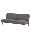Swan Schlafsofa braun, Beine natur Schlafsofa Living Nordic