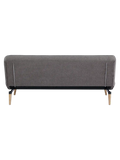 Swan Schlafsofa braun, Beine natur Schlafsofa Living Nordic