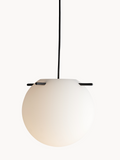 Pendelleuchte | Pendelleuchte Ø25 - Opal Weiß von Frandsen online kaufen bei LIVINGforme.