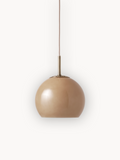 Pendelleuchte | PendelleuchteBall Glass Ø18 - Cappuccino von Frandsen online kaufen bei LIVINGforme.