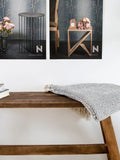 Barcelona Sitzbank Teakholz, natur Sitzbank Living Nordic