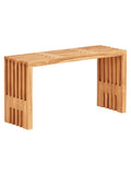 Benidorm Sitzbank Teakholz, natur Sitzbank Living Nordic 90x30x49 cm