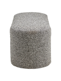 Westport Sitzbank Bouclé, schwarz/weiß Sitzbank Living Nordic