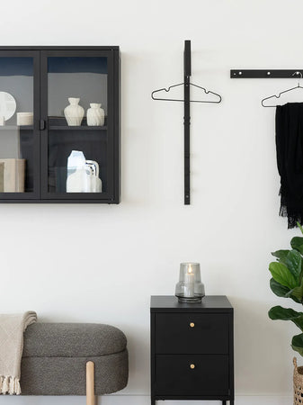 Branca Sitzbank mit Stauraum, Bouclé, braun/natur Sitzbank Living Nordic