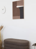 Dartford Sitzbank mit Stauraum, Bouclé, braun Sitzbank Living Nordic