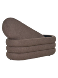 Dartford Sitzbank mit Stauraum, Bouclé, braun Sitzbank Living Nordic