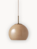 Pendelleuchte | Pendelleuchte Ball Glass Ø25 - Cappuccino von Frandsen online kaufen bei LIVINGforme.