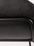 Feston Tresenhocker Kunstleder, 2er-Set in Schwarz, Detail