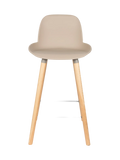 Albert Kuip Tresenhocker, 2er-Set in Taupe, Ansicht 2