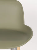 Albert Kuip Tresenhocker, 2er-Set in Grün, Detail
