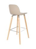Albert Kuip Barhocker, 2er-Set in Taupe, Ansicht 4