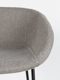 Feston Barhocker, 2er-Set in Grau, Detail