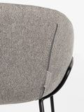 Feston Barhocker, 2er-Set in Grau, Detail