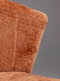 Georgia Barhocker, 2er-Set in Terrakotta, Detail